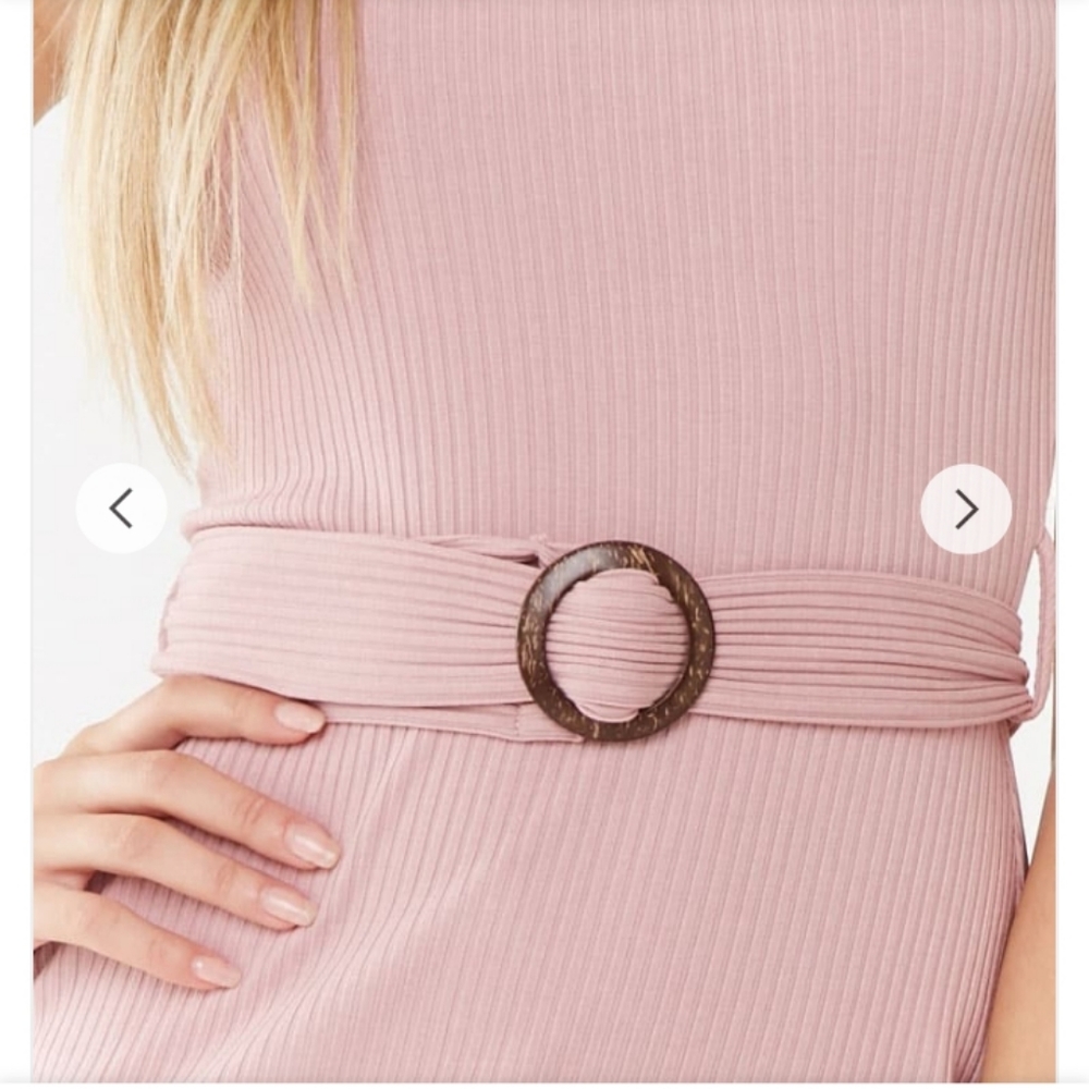 Belted tube dress - Picture 3 of 5
